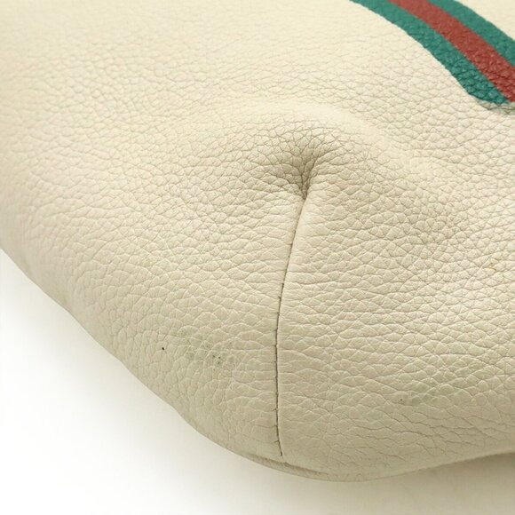 GUCCI Red Leather Fanny Pack - Picture 4 of 9